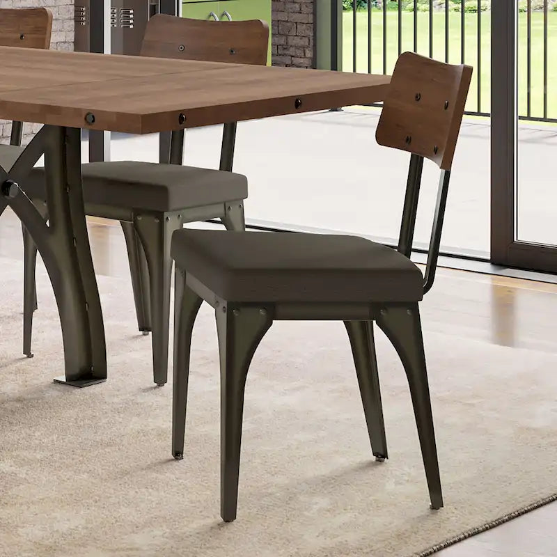 Table extensible en bois massif Sierra Amisco