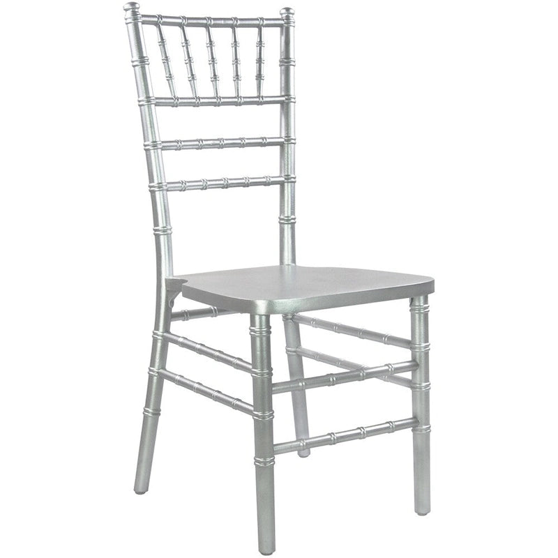 Chaise Chiavari en bois – 18P x 15,75L x 36H