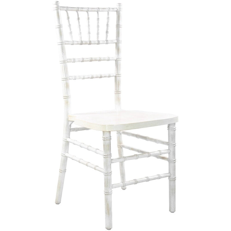 Chaise Chiavari en bois – 18P x 15,75L x 36H