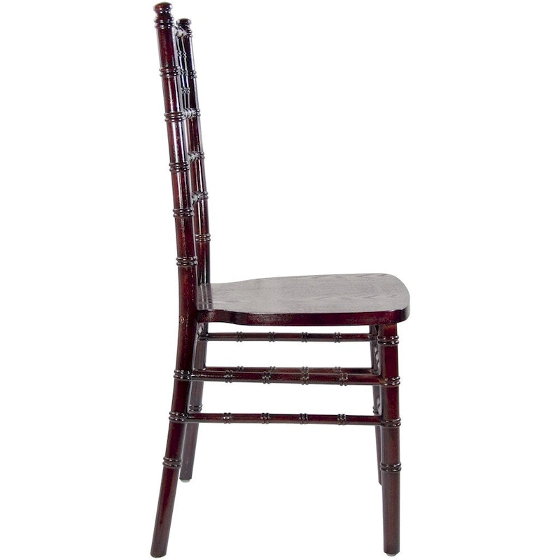Chaise Chiavari en bois – 18P x 15,75L x 36H