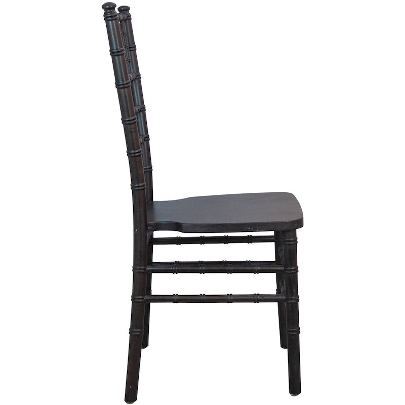 Chaise Chiavari en bois – 18P x 15,75L x 36H