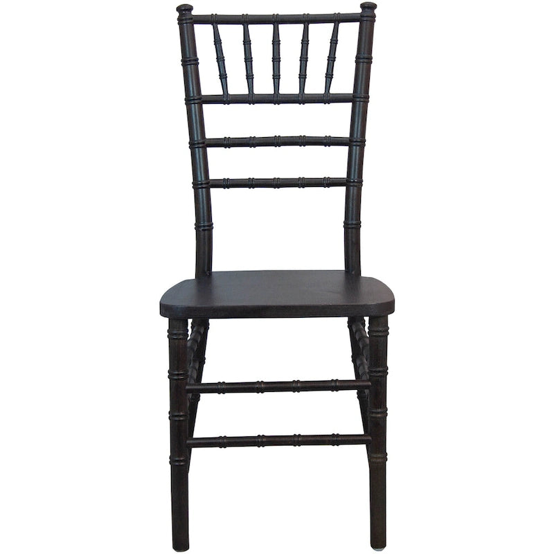 Chaise Chiavari en bois – 18P x 15,75L x 36H