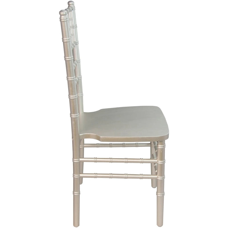 Chaise Chiavari en bois – 18P x 15,75L x 36H