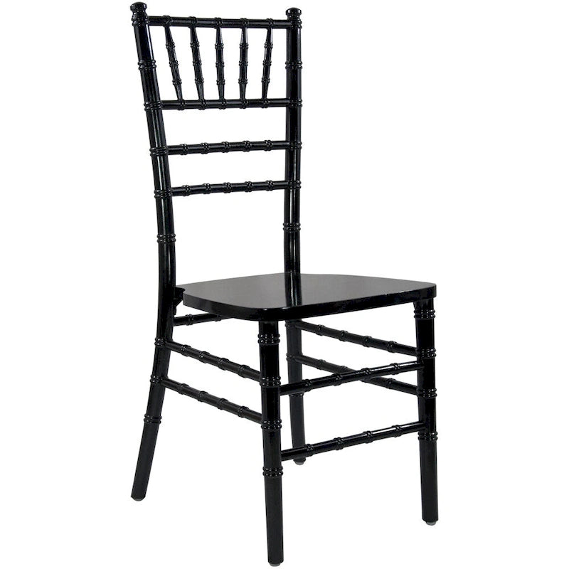 Chaise Chiavari en bois – 18P x 15,75L x 36H