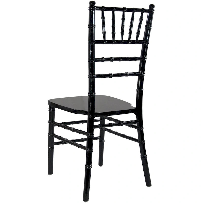 Chaise Chiavari en bois – 18P x 15,75L x 36H