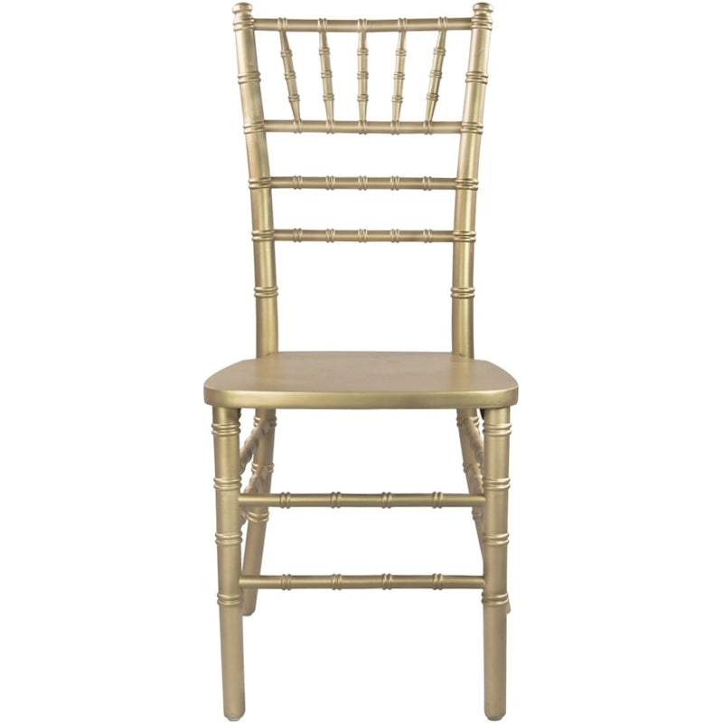 Chaise Chiavari en bois – 18P x 15,75L x 36H