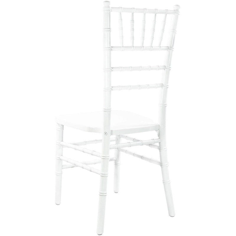 Chaise Chiavari en bois – 18P x 15,75L x 36H