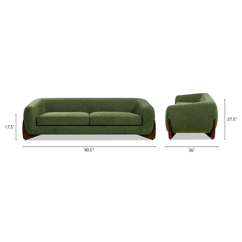 Canapé rembourré Alpine 90.5 Sherpa
