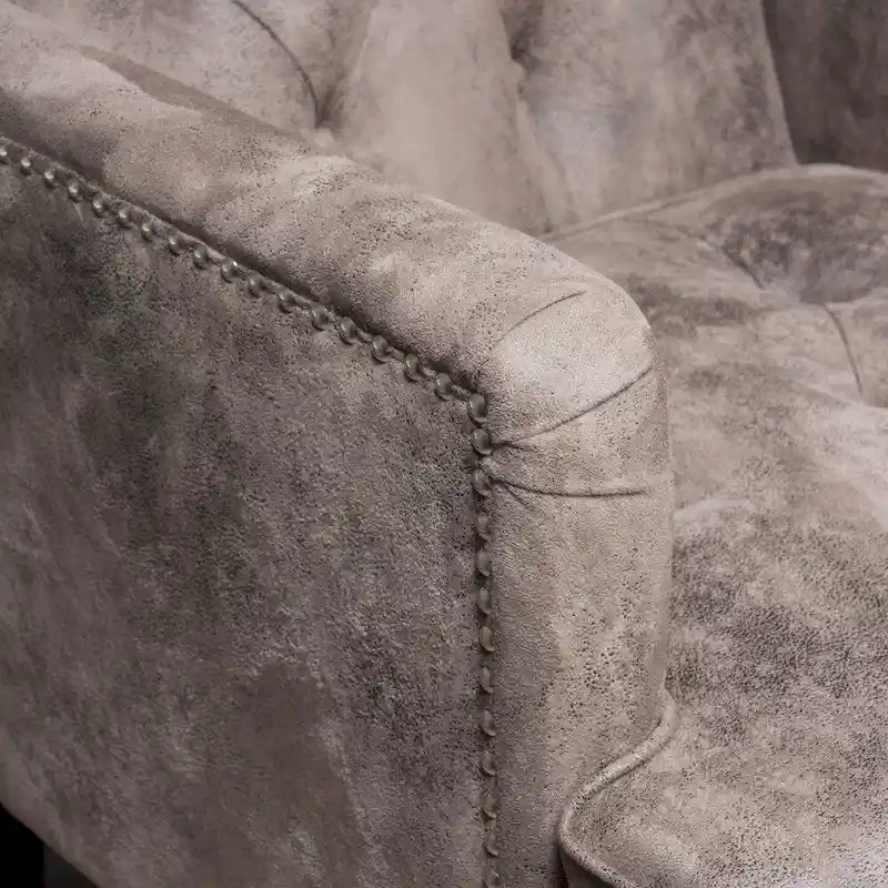 Fauteuil club en microfibre Malone par Christopher Knight Home - 28.00 L x 29.50 W x 33.50 H
