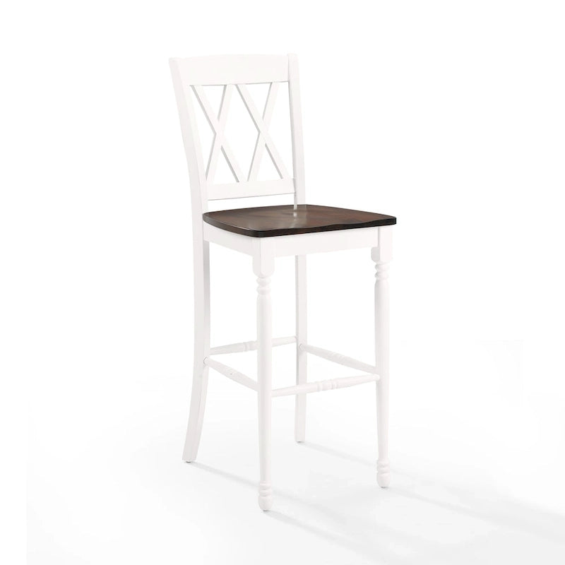 Crosley Shelby, ensemble de 2 tabourets de bar – 18 L x 21,75 P x 46,5 H