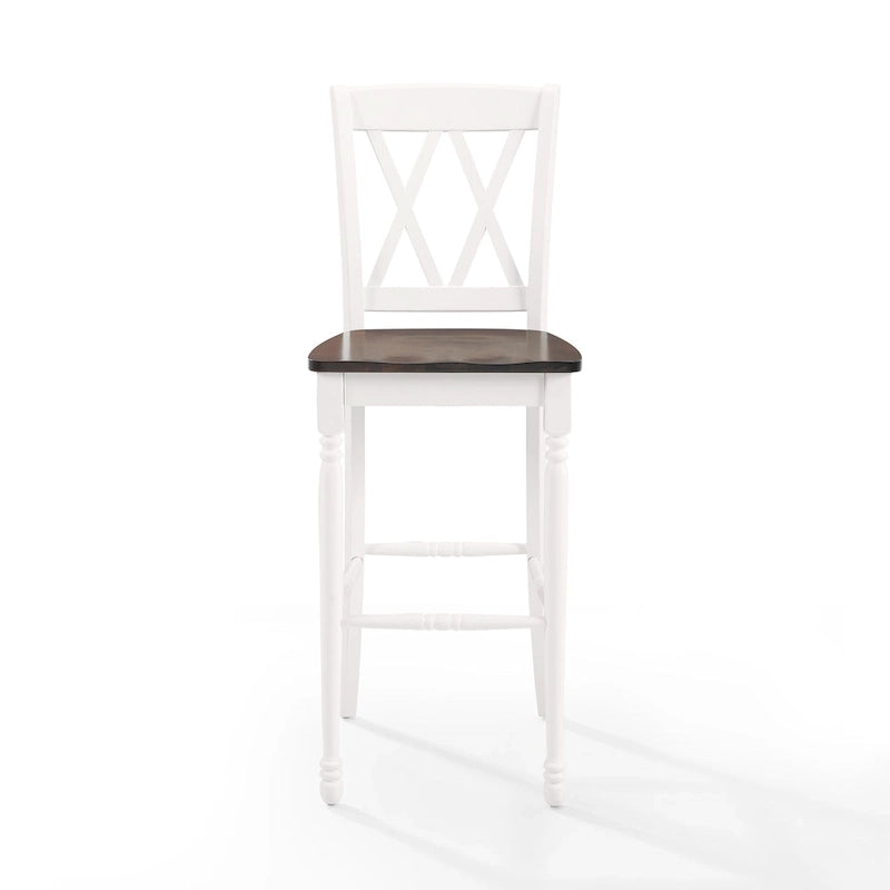 Crosley Shelby, ensemble de 2 tabourets de bar – 18 L x 21,75 P x 46,5 H