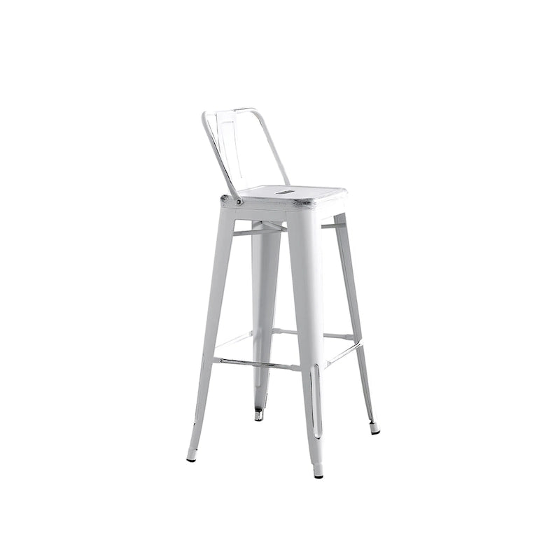 Tabouret de bar en métal AC Pacific de 30 pouces, lot de 2
