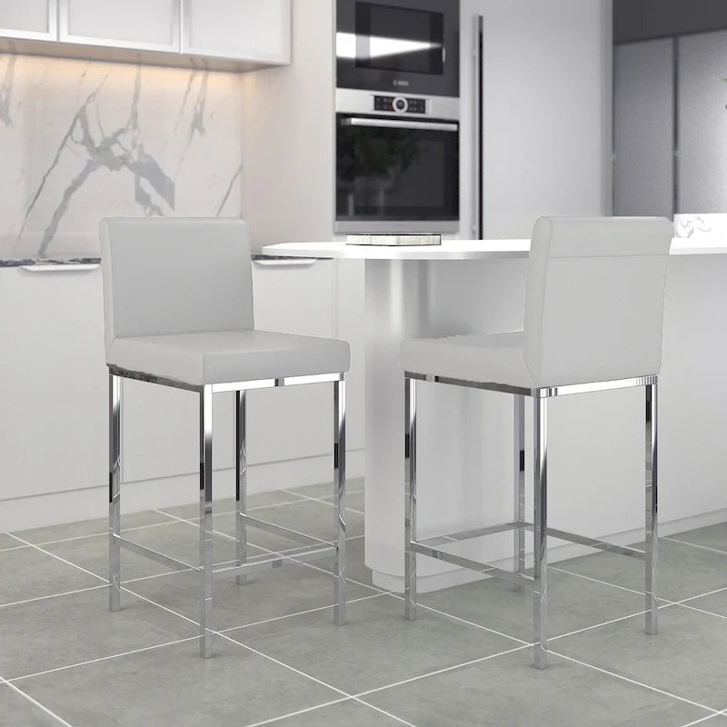 Lot de 2 tabourets de bar contemporains - S.O.