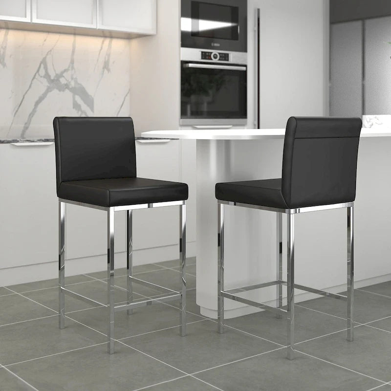 Lot de 2 tabourets de bar contemporains - S.O.
