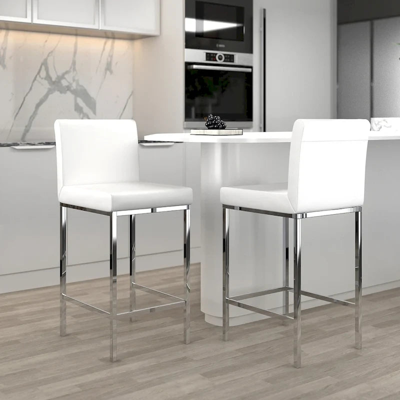 Lot de 2 tabourets de bar contemporains - S.O.