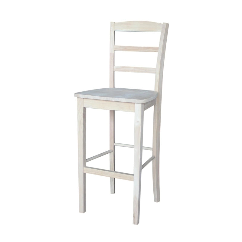 Tabouret en bois massif Madrid