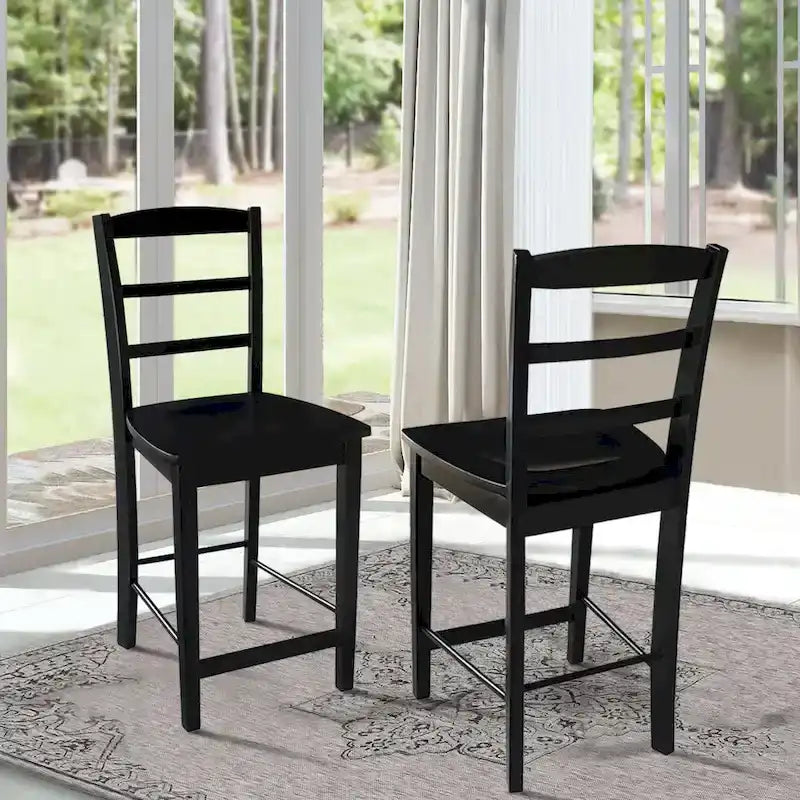 Tabouret en bois massif Madrid