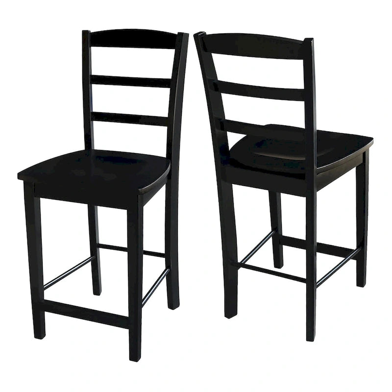 Tabouret en bois massif Madrid