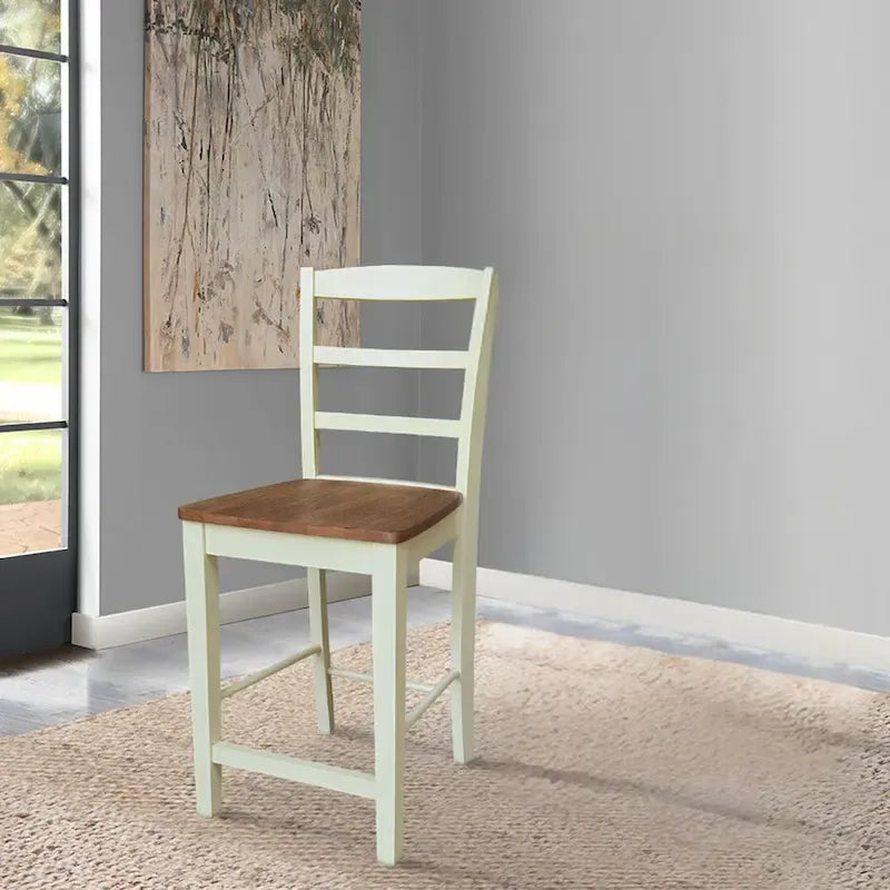 Tabouret en bois massif Madrid