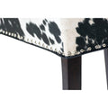 Chaises de salle à manger Rexford Wingback en cuir clouté, ensemble de 2, par Sole Designs - n/a