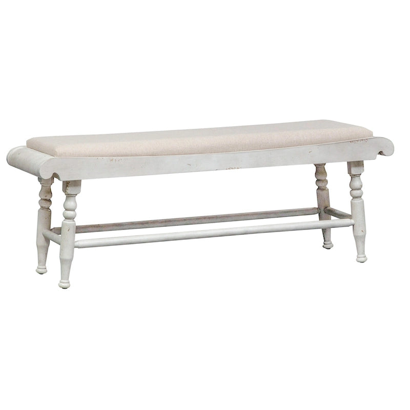 Ensemble de 6 pièces de table à tréteaux Whitney en lin antique et gris vieilli
