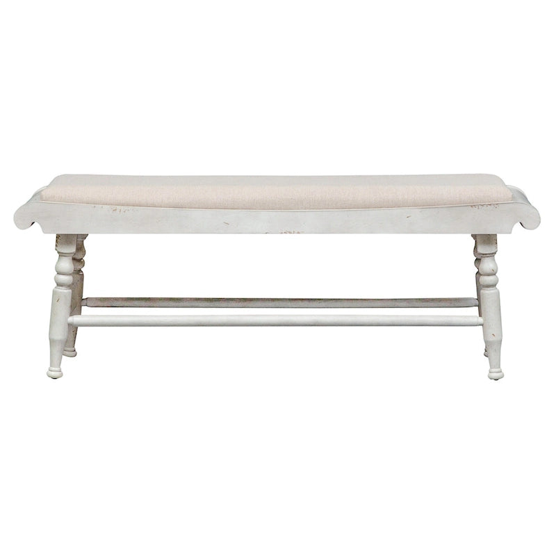 Ensemble de 6 pièces de table à tréteaux Whitney en lin antique et gris vieilli