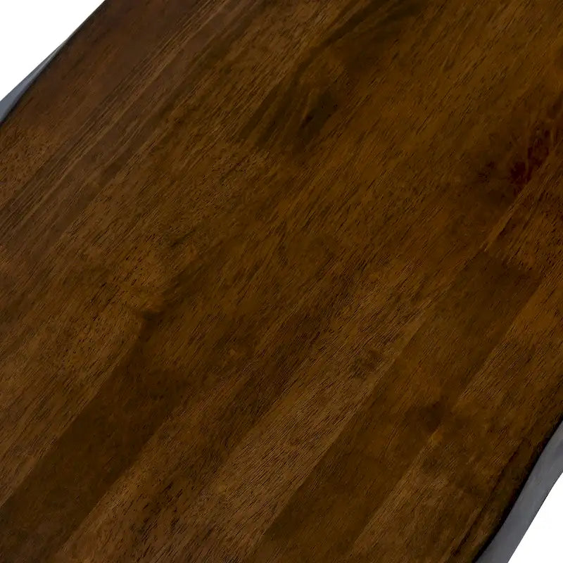 Table d'appoint Mav Transitional en bois massif de noyer de 24 pouces par Furniture of America