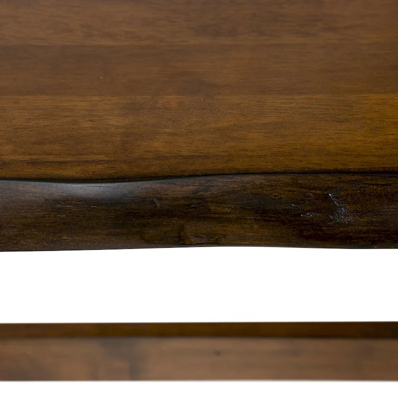 Table d'appoint Mav Transitional en bois massif de noyer de 24 pouces par Furniture of America