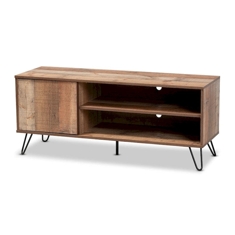 Meuble TV moderne et contemporain Iver à 1 porte
