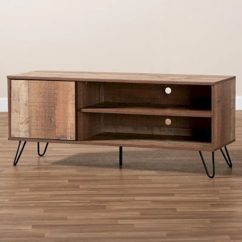 Meuble TV moderne et contemporain Iver à 1 porte