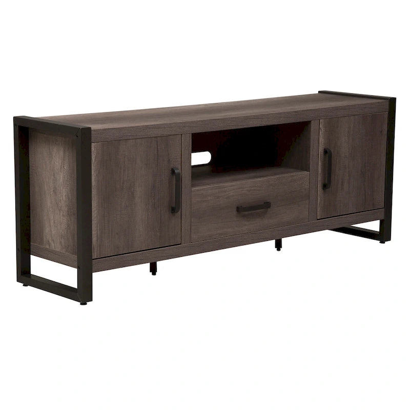 Meuble TV Tanners Creek Greystone avec piliers