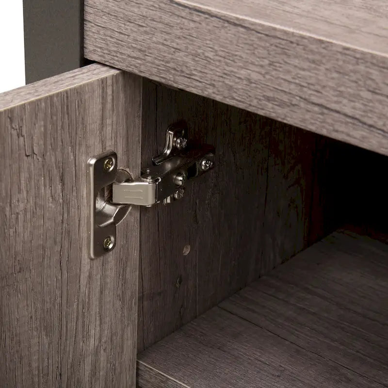 Meuble TV Tanners Creek Greystone avec piliers