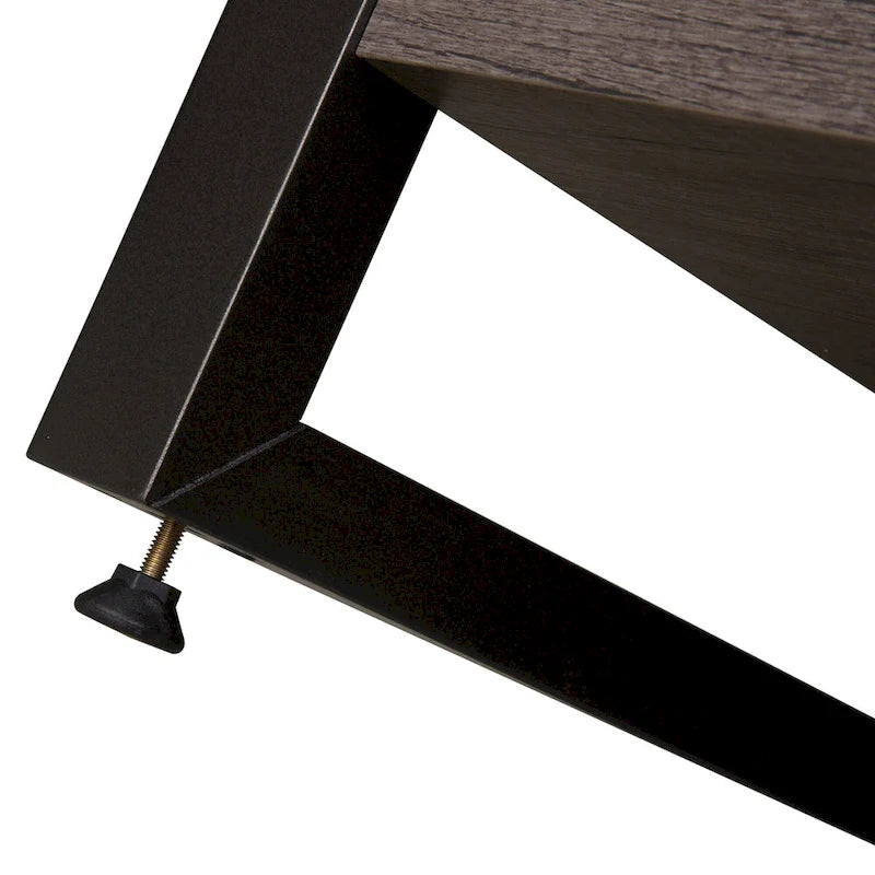 Meuble TV Tanners Creek Greystone avec piliers