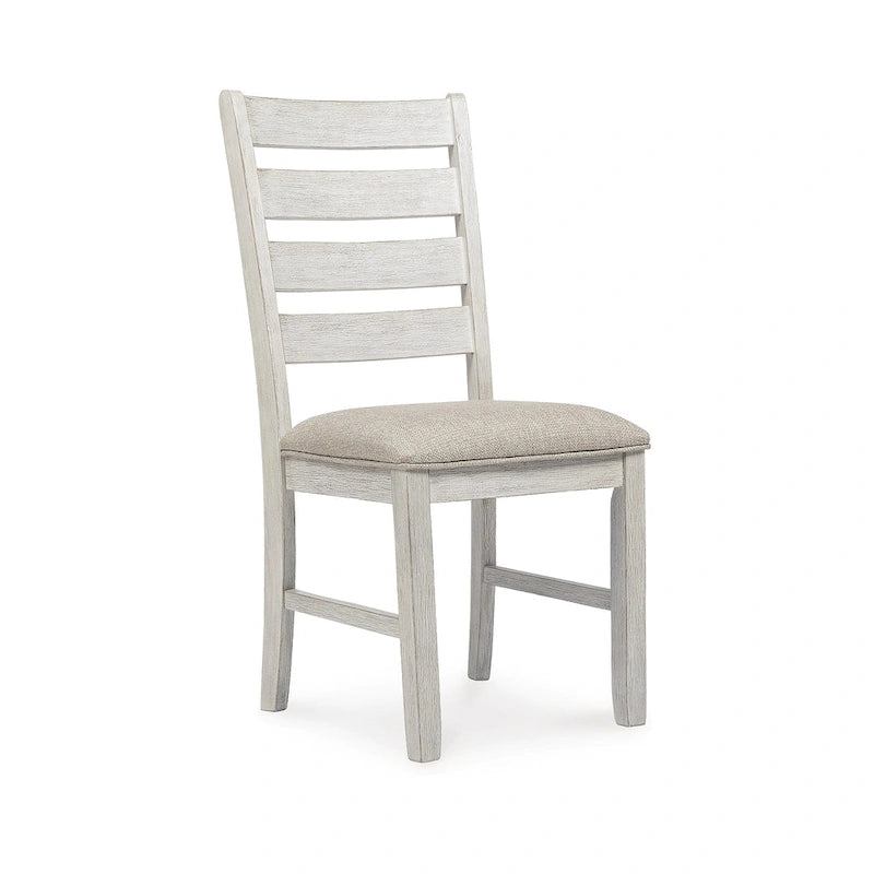 Ensemble de salle à manger 7 pièces blanc/marron clair Skempton de Signature Design by Ashley