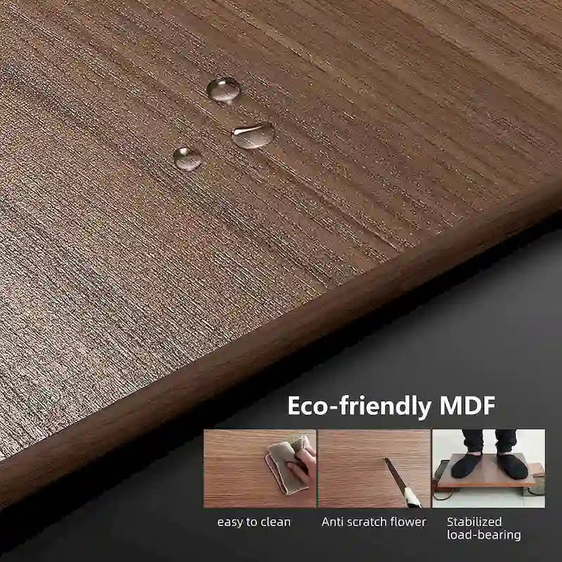 Meuble TV rétractable et extensible moderne avec 4 tiroirs, jusqu'à 261,62 cm - 78,54P x 15,74L x 13,78H