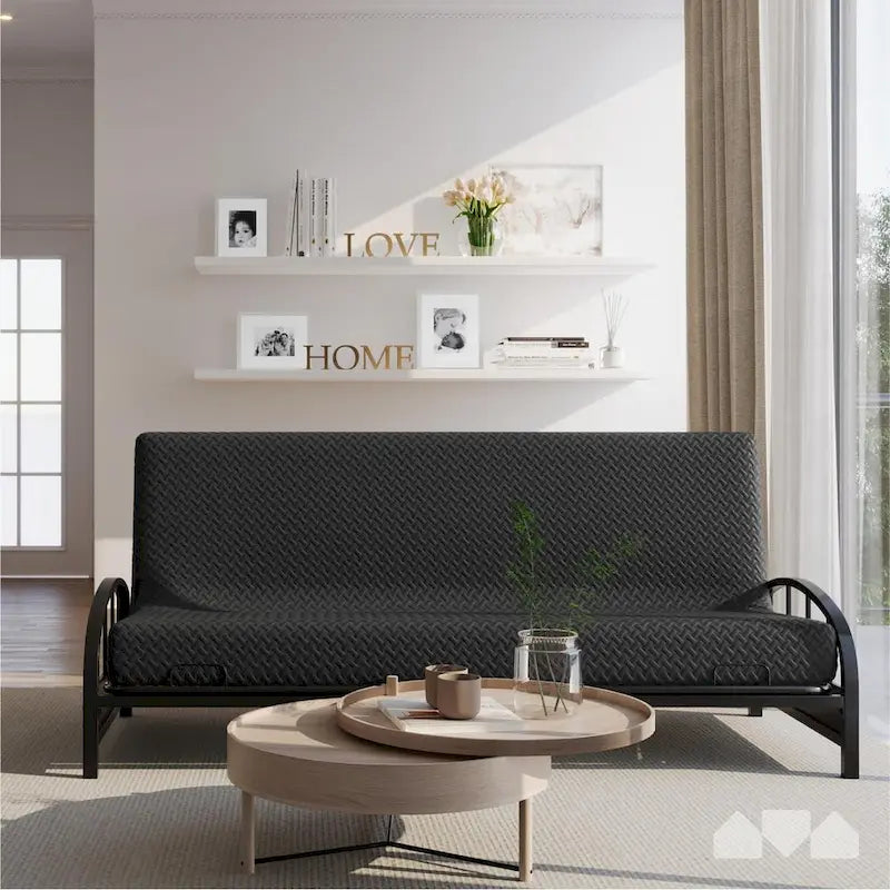 Matelas de futon en mousse à mémoire de forme pleine grandeur Milliard Black