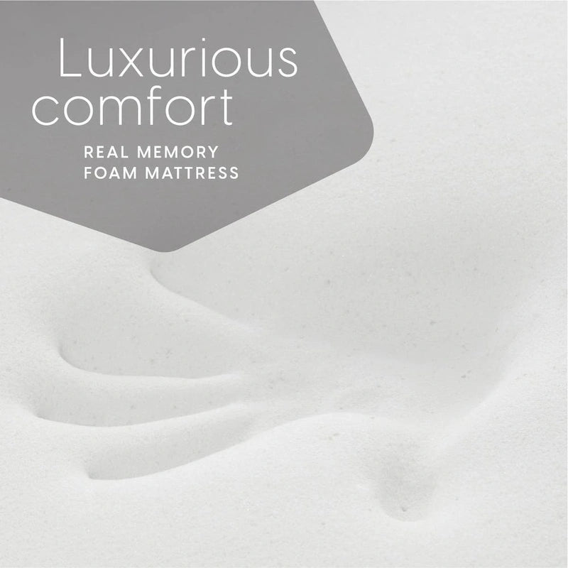 Matelas de futon en mousse à mémoire de forme pleine grandeur Milliard Black