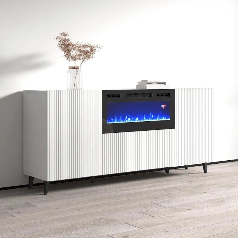 Buffet latéral pour cheminée électrique Pafos BL-EF 71