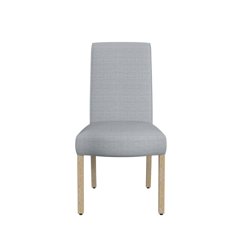 Chaises de salle à manger HomePop à détails festonnés - Lot de 2
