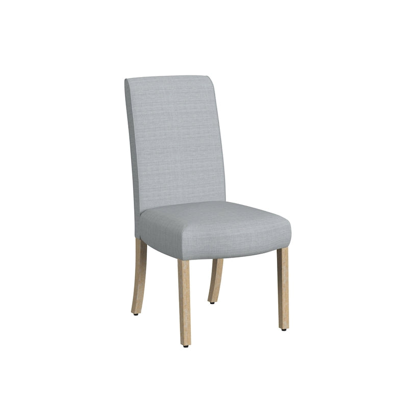 Chaises de salle à manger HomePop à détails festonnés - Lot de 2