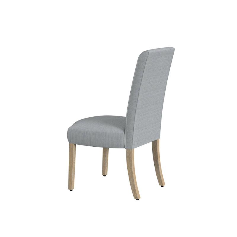 Chaises de salle à manger HomePop à détails festonnés - Lot de 2