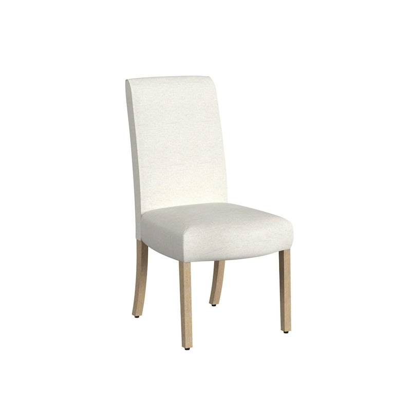 Chaises de salle à manger HomePop à détails festonnés - Lot de 2