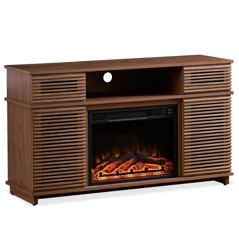 Meuble TV 51 po avec foyer et télécommande