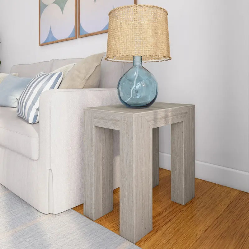 Table d'appoint rectangulaire moderne Plank and Beam - 25