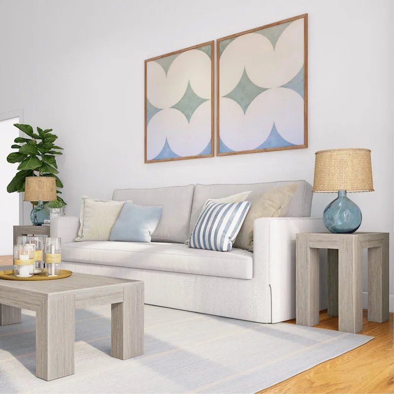 Table d'appoint rectangulaire moderne Plank and Beam - 25