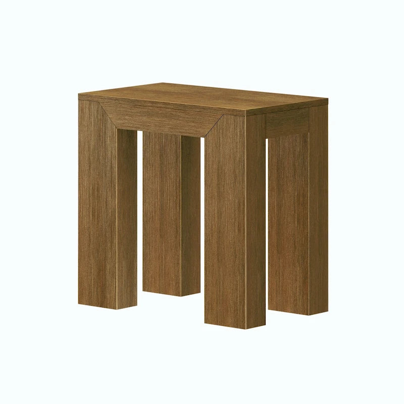 Table d'appoint rectangulaire moderne Plank and Beam - 25