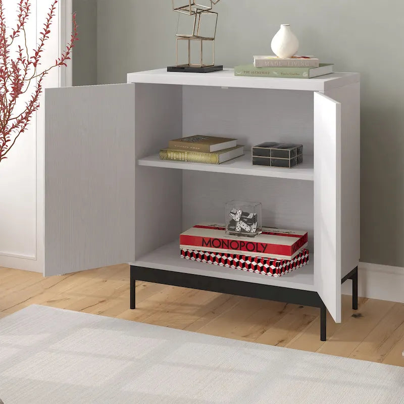 Meuble d'appoint rectangulaire large Whitman 28 - 28 de large