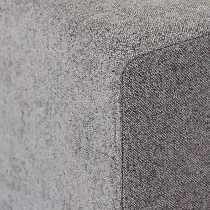160,6 Canapé d'angle moderne en linCanapé modulaire 4 places avec pouf de rangement pour salon.