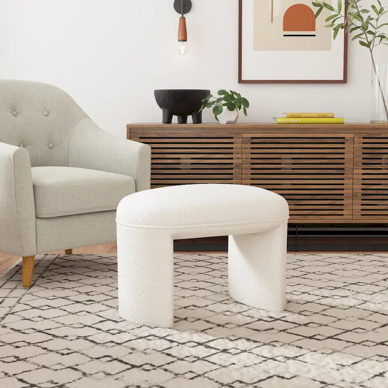 HomePop Quinn Ottoman