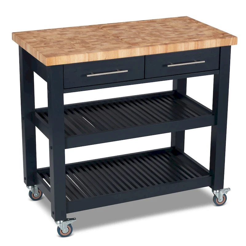 Chris & Chris Pro Chef Work Station tout bois naturel